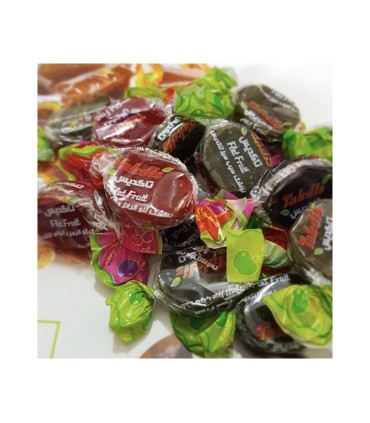 كارتون حلوى قمرالدين الحامض بالفاكهة الطبيعية ماركة TAKDIS  1000 غرام