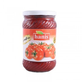 كارتون طماطم معجون في عبوة زجاجية وزن 700 غرام ماركة HANIS